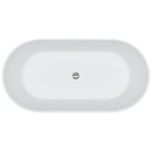 Kaya Solid Surface Thin Edge Bath